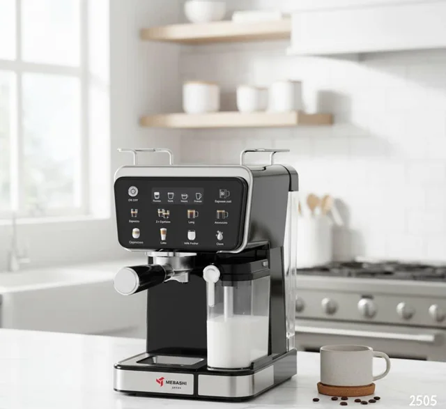اسپرسوساز مباشی مدل ME-ECM2505 ظرفیت ۱.۵ لیتر